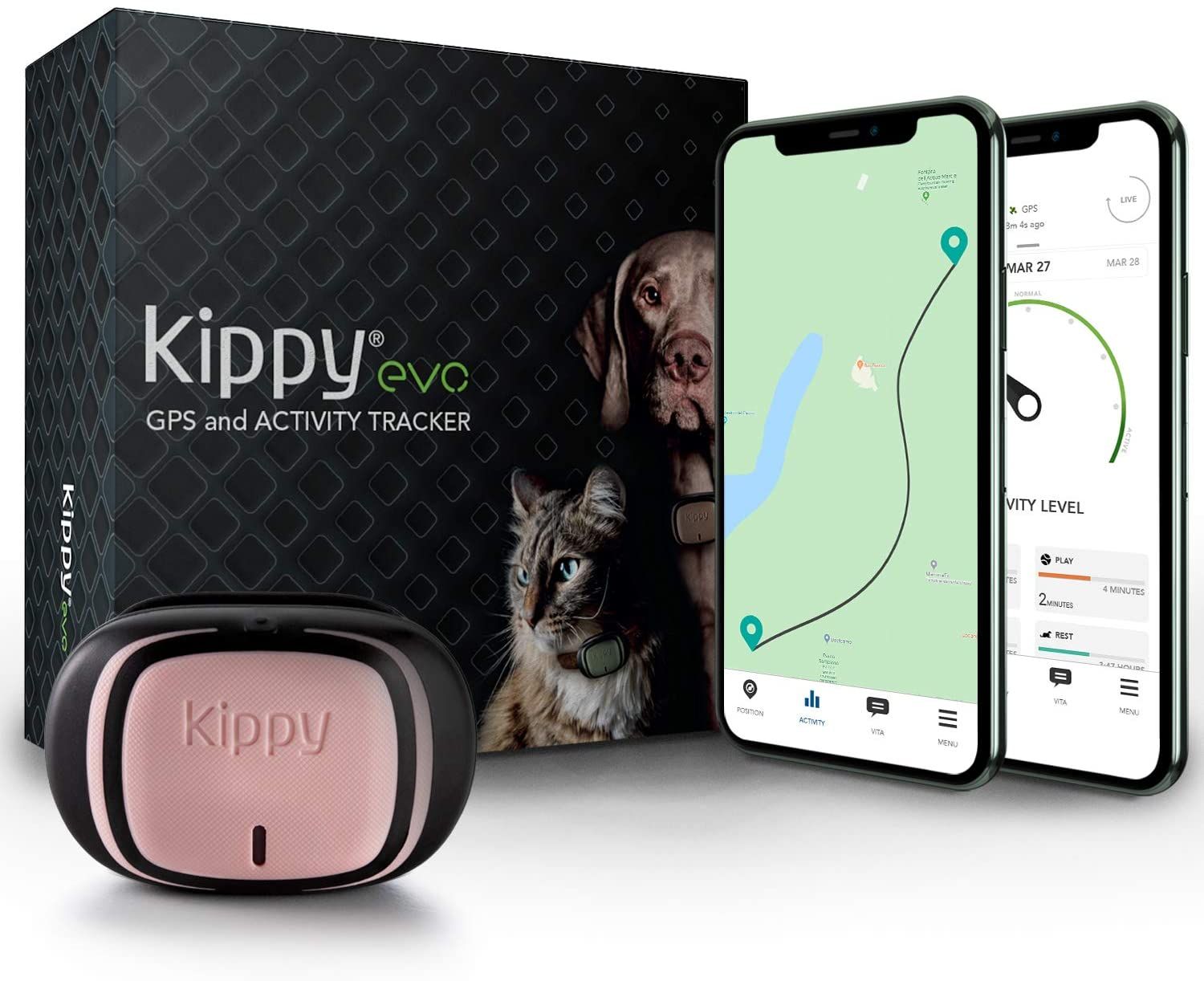 Kippy Evo – Collare GPS per Cani e Gatti