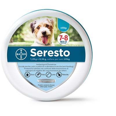 COLLARE ANTIPARASSITARIO SERESTO CANI BAYER (PZ 6)